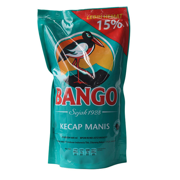 Bango Sweet Soy Sauce Refill, 18.9 Fluid Ounce 
