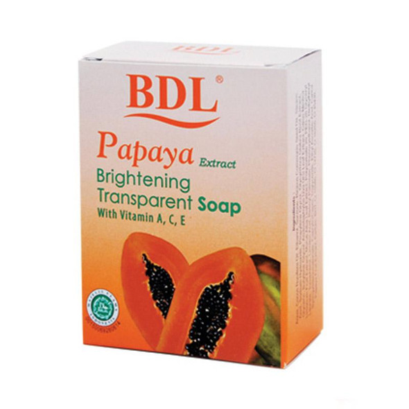 BDL Brightening Transparent  with Papaya Extract (Pepaya), 128 Gram 