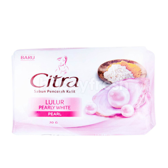 Citra Pearly White Bar Soap, 70 Gram