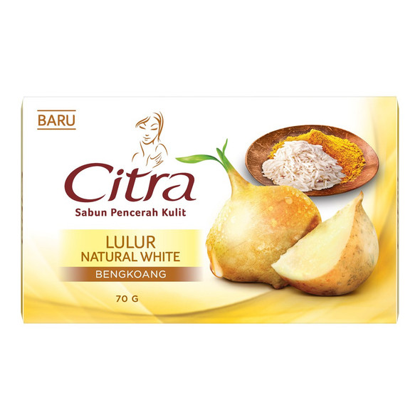 Citra Lulur Natural White Bengkoang Bar soap, 70 gr