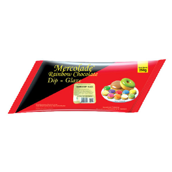 Mercolade  Dip Glaze White Vanila (Saus Manis Rasa Vanila), 250 gr