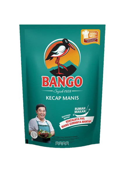 Bango Kecap Manis Refill (Sweet Soy Sauce Refill), 1,525 kg (53,79 fl oz)
