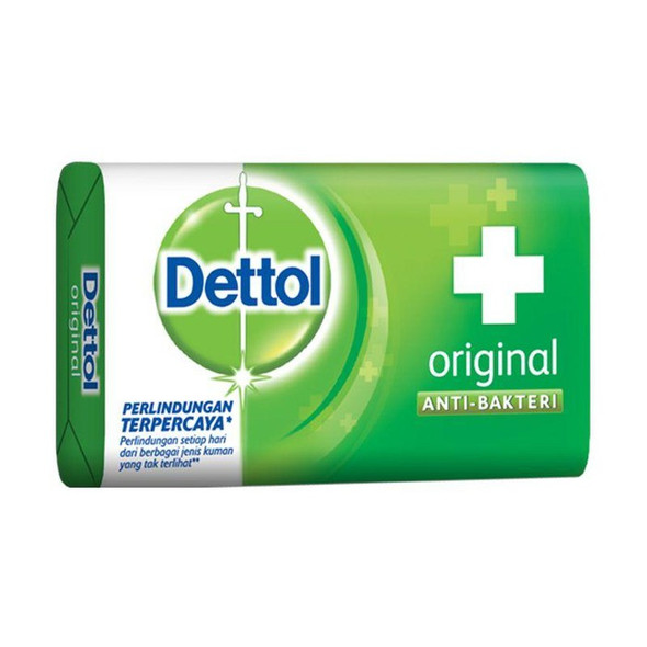 Dettol Original Sabun Antibacterial Bar Soap, 105 gram