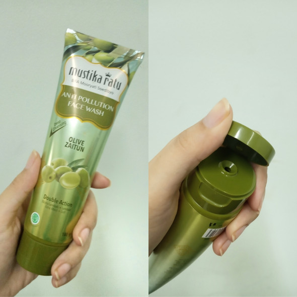 Mustika Ratu Face Wash Olive Zaitun  100g 100gr