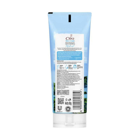 Citra Marine Collagen Gel Face Cleanser Raja Ampat - 90 gram