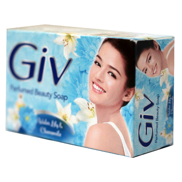 Giv Parfumed Beauty Soap Water Lily and Chamomile, 76 gr