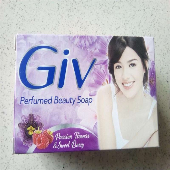 Giv Parfumed Beauty SoapPassion Flowers & Sweet Berry, 76 gr