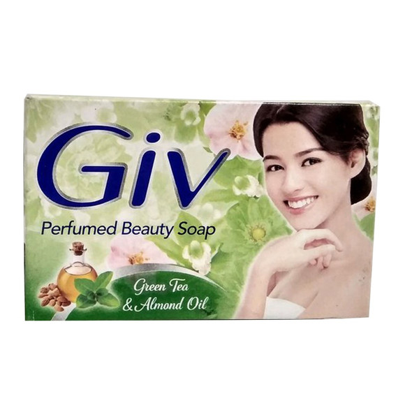 Giv Parfumed Beauty Soap Green Tea and Almond Oil, 76gr