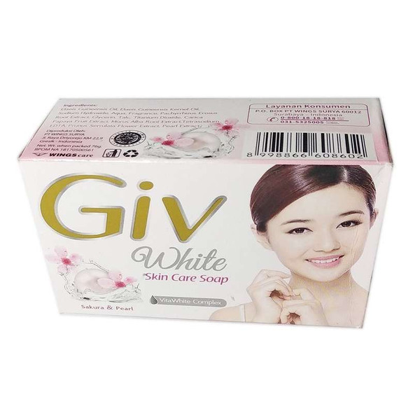 Giv Parfumed Beauty Soap Sakura and Pearl, 76gr