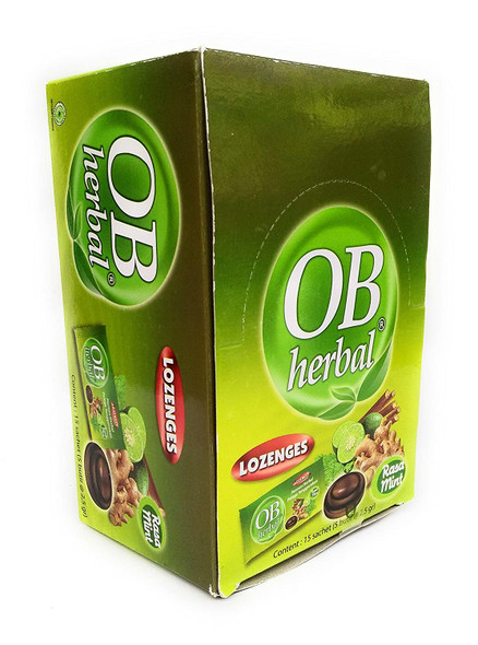 OB Herbal Permen Lozenges, 150 Gram