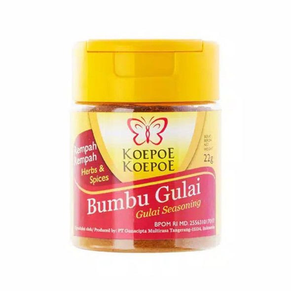 Koepoe-koepoe Bumbu Gulai (Gulai Seasoning), 22 Gram