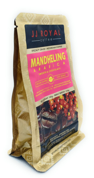 JJ Royal Mandheling Arabica (Ground Coffee) - Indonesian Single Origin, 100 Gram