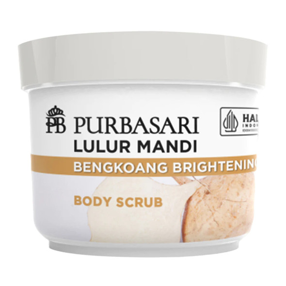 Purbasari Lulur Mandi Bengkoang - Body Scrub Yam Bien, 100 gram