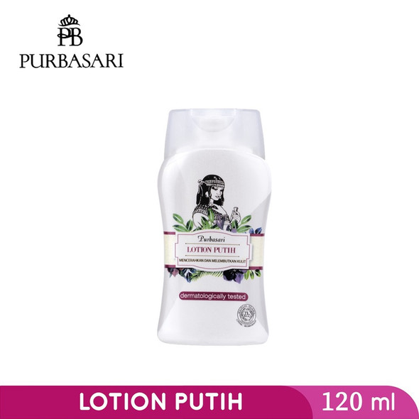 Purbasari Lotion Putih - White Body Lotion, 120 ml