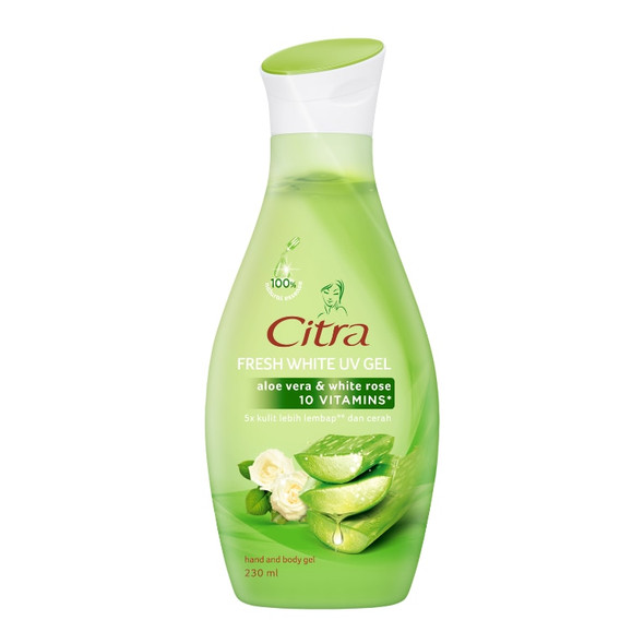 Citra Fresh White UV Body Gel, 230 ml