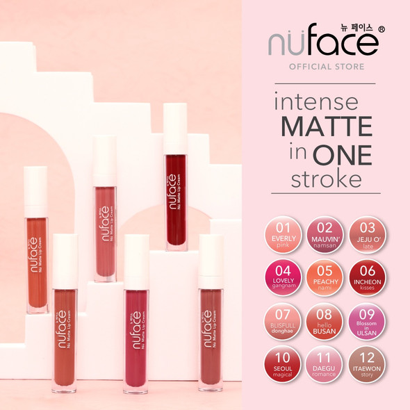 Nuface Nu Matte Lip Cream Blissful Donghae, 4gr