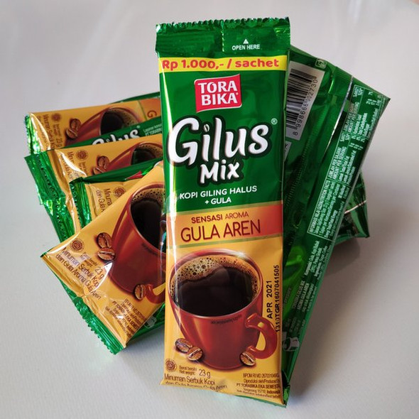 Torabika Gilus Mix Palm Sugar, 230gr (10 Sachets @ 23gr)