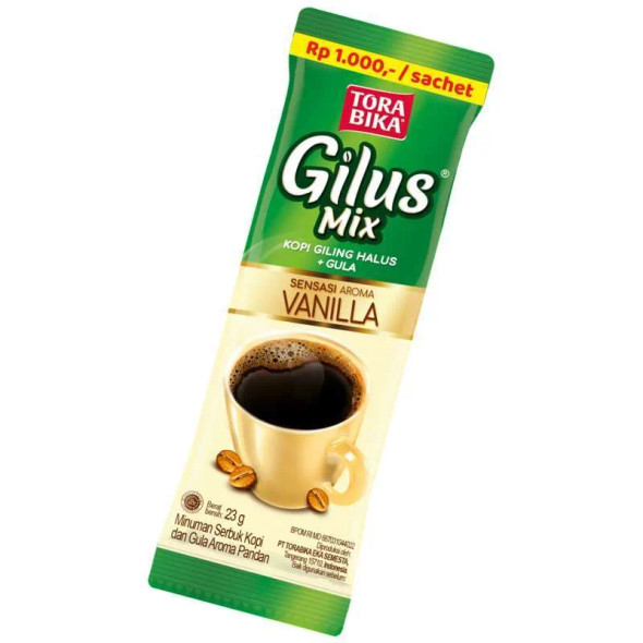 Torabika Gilus Mix Vanilla, 230gr (10 Sachets @ 23gr)