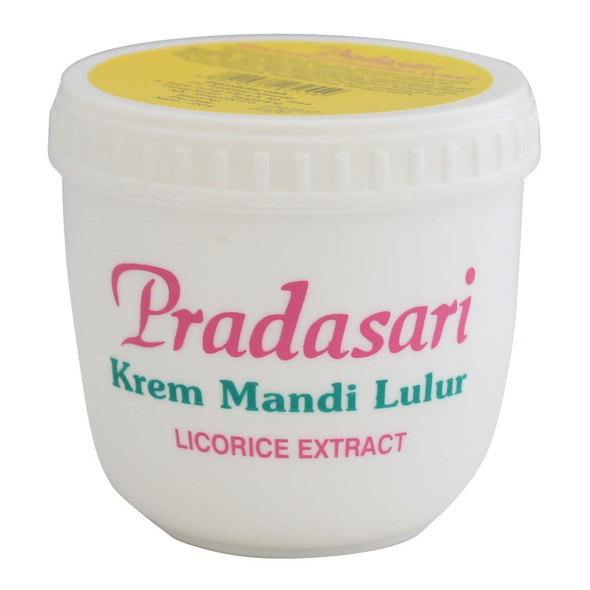 Pradasari Bath Scrub Licorice, 100 Gram