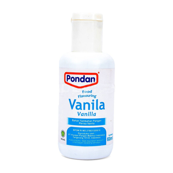 Pondan Flavoring and Coloring Paste - Vanilla, 60 Ml