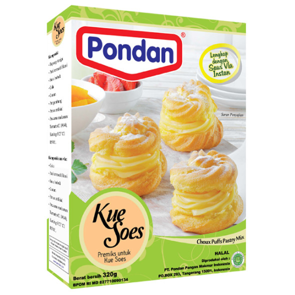 Pondan Soes Cake Mix 320gr