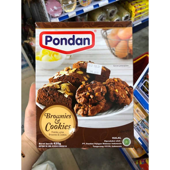 Pondan  Brownies & Cookies Mix, 435gr