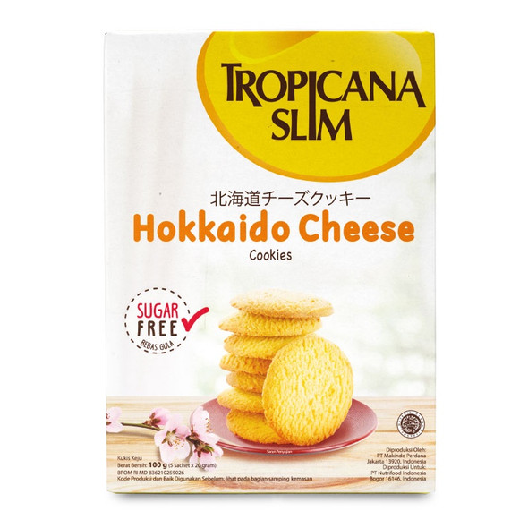 Tropicana Slim Hokaido Cheese Cookies, 100 gram