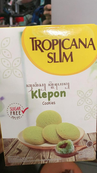 Tropicana Slim Cookies Klepon, 100 gram