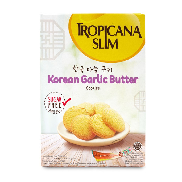 Tropicana Slim Korean Garlic Butter Cookies 100 gr