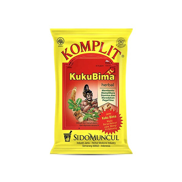 Sido Muncul Jamu Komplit Kuku Bima, 70gr (10ct @ 7gr)