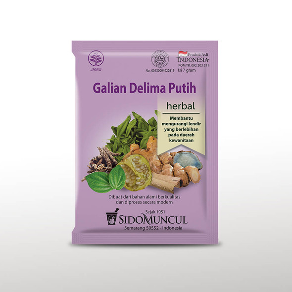 Sido Muncul Jamu Galian Delima Putih, 70gr (10ct @ 7gr)