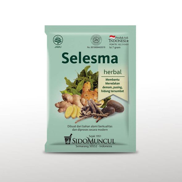 Sido Muncul Jamu Selesma, 70gr (10ct @ 7gr)