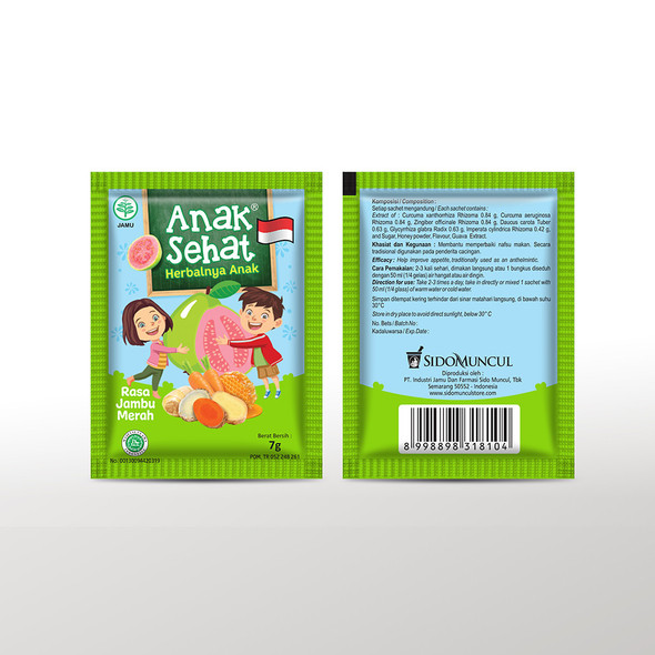 Sido Muncul Anak Sehat Jambu, 70gr (10ct @7gr)