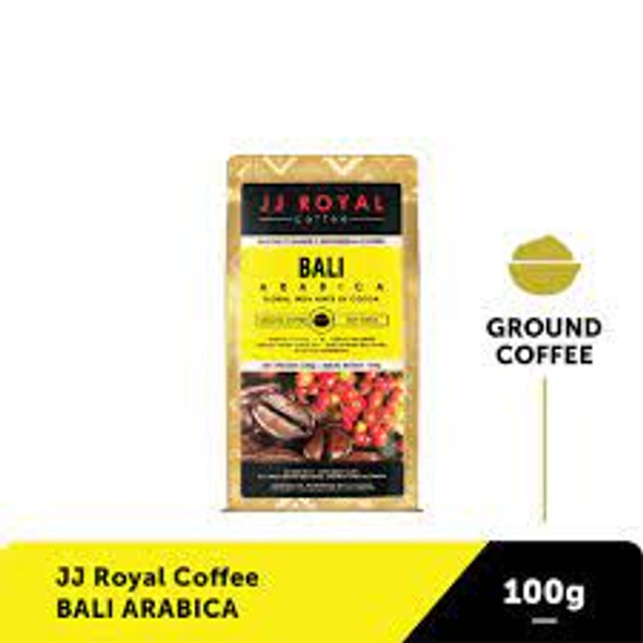 JJ Royal Coffee Bali Arabica Ground, 100 gram