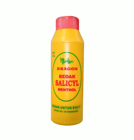 Cap Dragon Bedak Salicyl Talc, 100 Gram