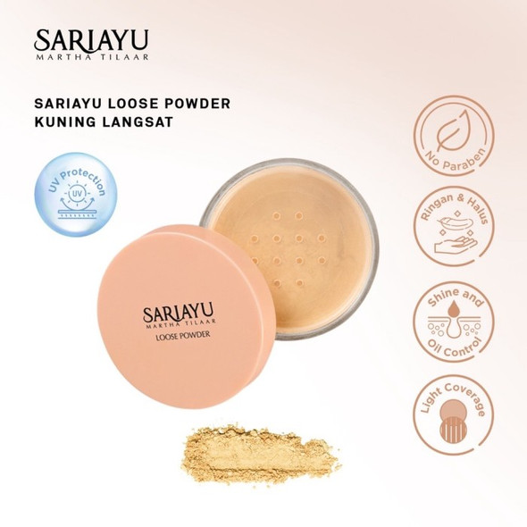 Sariayu Loose Powder Kuning Langsat 14gr