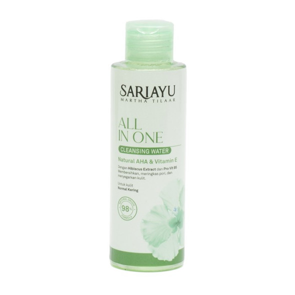 Sariayu All In One Cleansing Water Normal Kering, 150 ml