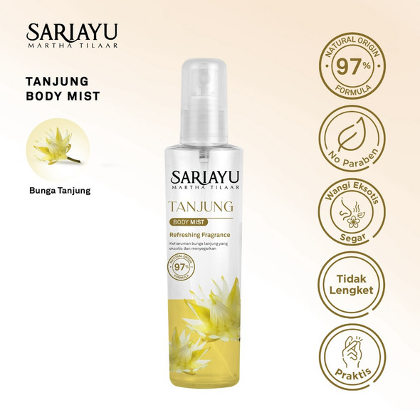 Sariayu Tanjung Body Mist, 100ml