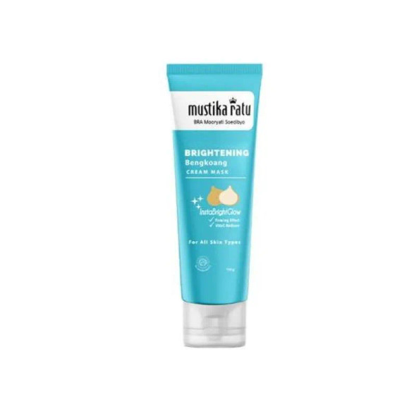 Mustika Ratu Brightening Bengkoang Krem Masker, 125 gr