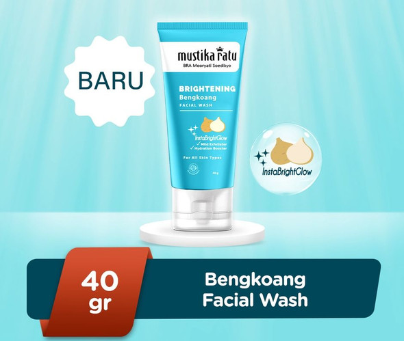 Mustika Ratu Brightening Bengkoang Facial Wash, 40 gr