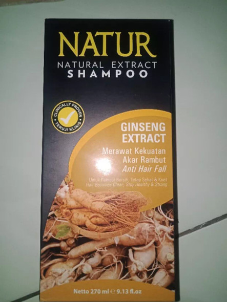 Natur Shampoo Extract Ginseng, 270 ml