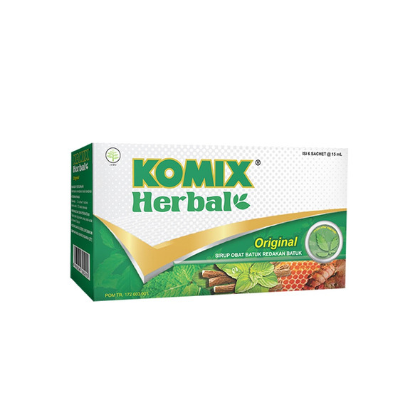 Komix Herbal Original, 90ml (6ct x @15ml)