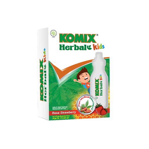 Komix Herbal Anak Tube Pack @10 ml (4 Tube)