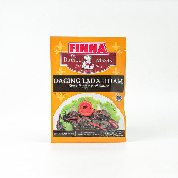 Finna Black Pepper Meat Seasoning, 50 gr