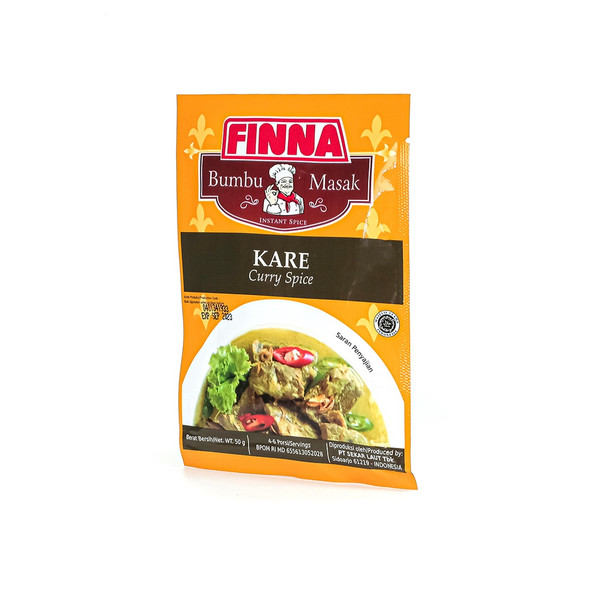 Finna Curry Seasoning, 50 gr