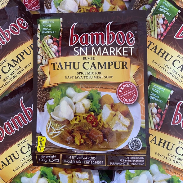 Bamboe Bumbu Tahu Campur -Bamboe Mixed Tofu Seasoning, 100gr
