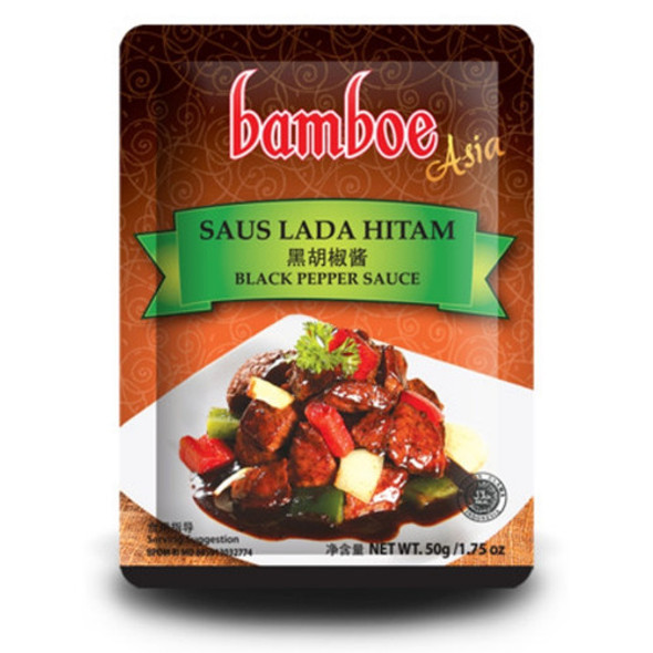 Bamboe Bumbu Saus Lada Hitam , 50 gr