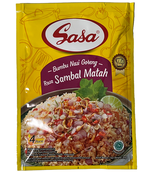 Sasa Bumbu Nasi Goreng Sambal Matah - Sasa Sambal Matah Fried Rice Seasoning 20 gr