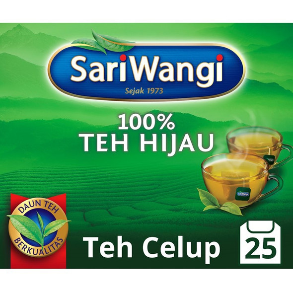 Sariwangi Teh Hijau Celup 25