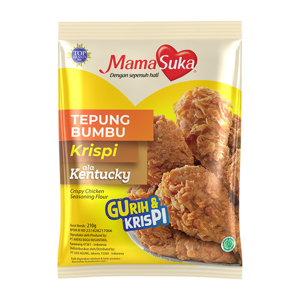 Mama Suka Tepung Bumbu Krispi Kentucky, 210gram